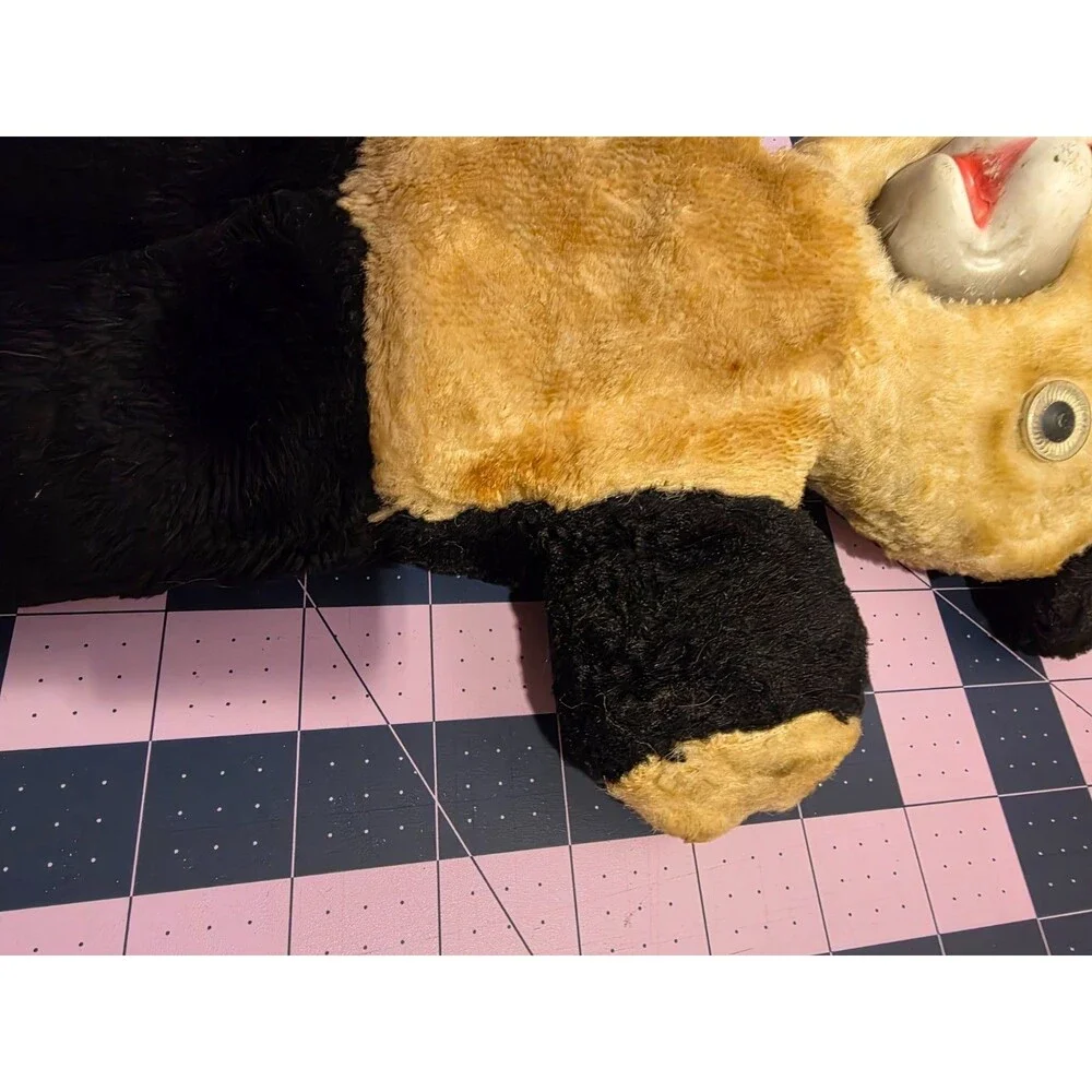 Vintage Rubber Face Panda Bear Plush Stuffed Animal 10